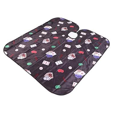 Imagem de Vestido de coloração de cabelo, capa de cabeleireiro Material de proteção de poliéster impermeável antiestático para salão de beleza para barbeiro para casa