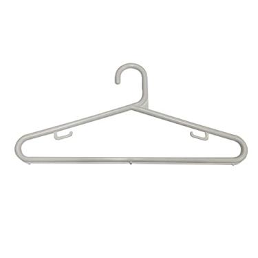 Imagem de Cabide Tradicional Grosso 12 mm Adulto Branco - 10 Unidades