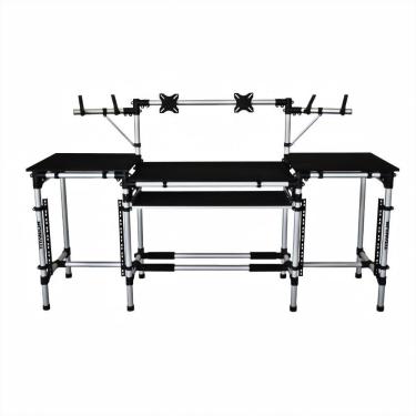Imagem de Rack Titanium Profissional Set DJ Linear RAV-L Com Suporte Para Monitor LCD, CPU com Ga...