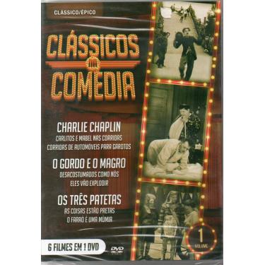 Imagem de CLÁSSICOS DA COMÉDIA - 6 FILMES EM DVD