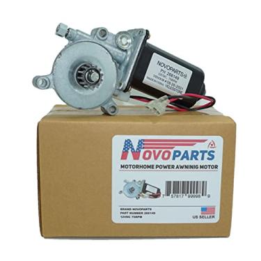 Imagem de NOVOPARTS 266149 motor universal de substituição para toldo de potência RV 75-RPM e 12V