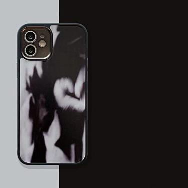 Imagem de Proteção da lente Matte Abstract Graffiti oft silicone Phone Case para iPhone 12 Pro Max 7 8 Plus X XS XR 11 SE 2020 Capa, Preto, para iPhone XS MAX