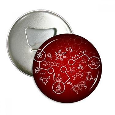 Imagem de Emblema multifuncional com ímã de geladeira e química orgânica Technological Sense