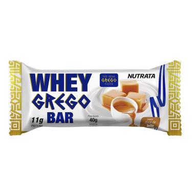 Imagem de Whey Grego Bar (40g) barra de proteína sabor Doce de Leite - Nutrata