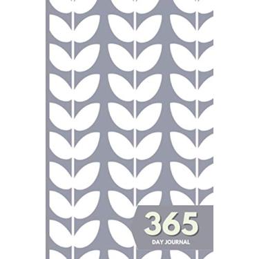 Imagem de 365 Day Journal: Unlined and Undated Daily Diary - 5.5in x 8.5in | Leaves Pattern Cover: A whole year of daily journal ideal gift for friends and family