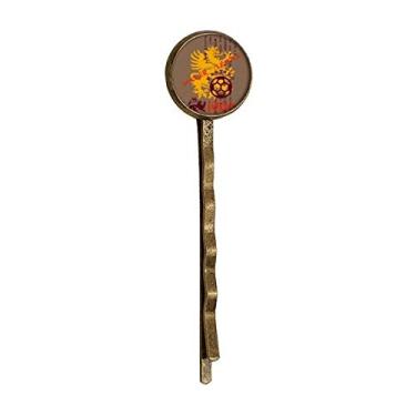 Imagem de Middle Age Dragon Football League Retro Metal Hair Bobby Pin Headwear