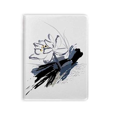 Imagem de Caderno de flores de lótus Ink com capa macia