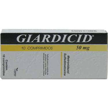 Imagem de Giardicid Pharma 50mg - 10 Comprimidos