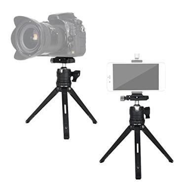 Imagem de Tripé para Mesa de Selfie Bastão de Selfie tripé de Alumínio Mini tripé para Celular para Câmera DSLR SLR Com Gradiente Preto