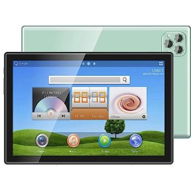 Imagem de Tablet BDF P50 10.1' PC Computer com Android 12 8GB RAM 128G Memória, Câmeras de 5MB e 2MB e bateria de 5000Ah 0,63kg (Verde)