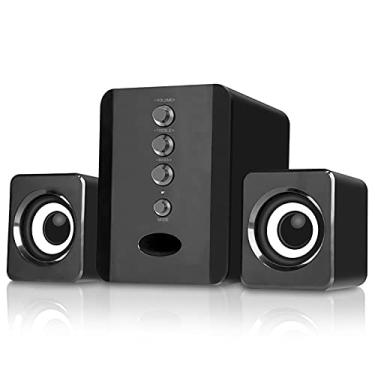 Imagem de A D-202 Combinação de alto-falantes com fio USB Alto-falantes de computador Bass Stereo Music Player Subwoofer Caa de som para desktop Laptop Notebook Tablet PC Telefone inteligente