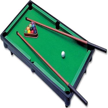 Mesa De Sinuca Infantil Bilhar Snooker De Luxo Braskit em Promoção na  Americanas