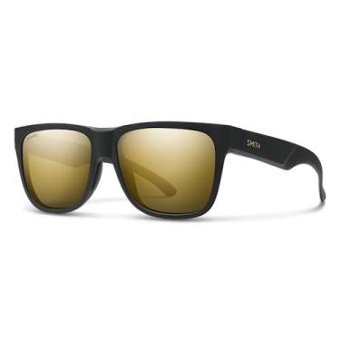 Imagem de Óculos de sol polarizados Smith, Lowdown 2, Matte Black Gold / Chromapop Polarized Black Gold, One Size