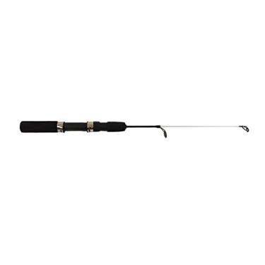 Imagem de Vara de Pesca de Inverno Fibra de Carbono Mini Vara de Pesca Ultra Curta Cerâmica Anel Guia de água Salgada (2 Seções 51cm)