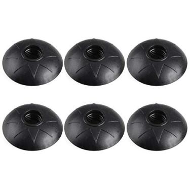 Imagem de Azarxis Pontas de borracha para bastões de trekking protetores de ponta de poste de substituição para a maioria dos bastões de caminhada padrão – Absorção de choque, adiciona aderência e tração