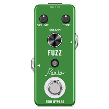 Imagem de Rowin Pedal de efeito de guitarra eletrônica Fuzz analógica