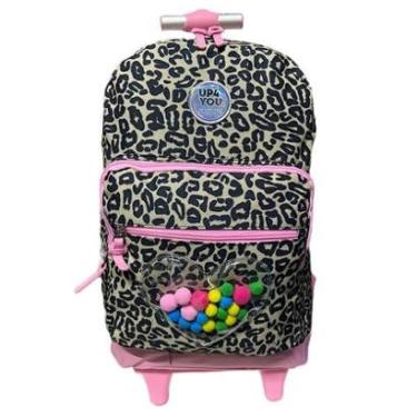 Imagem de Mochila de Rodinha Luxcel Up4You 51605 - Infantil-Feminino
