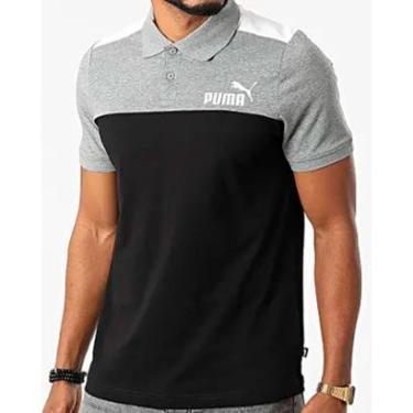Imagem de Camisa Polo Masculina Puma Essentials+ Block Jersey-Masculino
