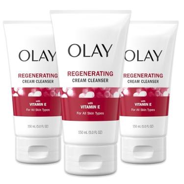 Imagem de Olay Regenerist Regenerating Cream Cleanser Face Wash, 5 fl oz (Pack of 3)