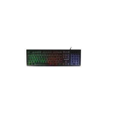 Imagem de Teclado Multimídia Gamer Fortrek Black Eagle RGB ABNT2 USB 1,5m - Preto