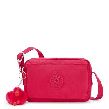 Imagem de Kipling Bolsa tiracolo feminina Abanu pequena confete rosa I4208-T73, Confete rosa, S