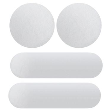 Imagem de Generic Filtros de café descartáveis do filtro do potenciômetro de café de 100 peças, papel portátil de alta dureza profissional para cafeterias do hotel,