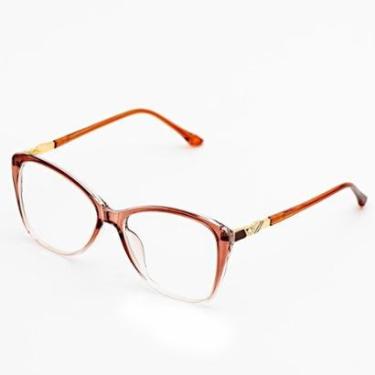 Imagem de Armação Óculos de Grau Feminina Acetato Gatinho / Giulia- Óculos Sunrise-Masculino