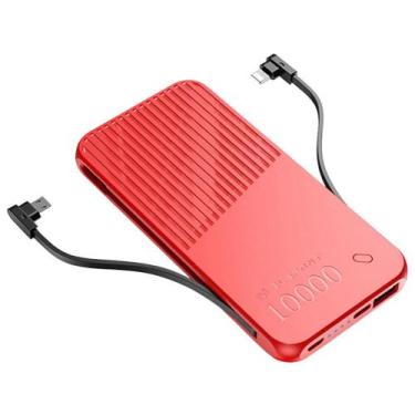 Imagem de Powerbank Double Five Elefant, Vermelho