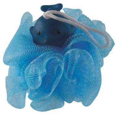 Imagem de Esponja Para Banho Infantil Personagem Funny - Marco Boni, Azul