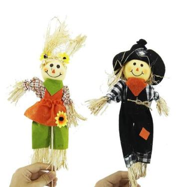 Imagem de Espantalho de Decoração Festa Junina Sortido 30cm - Aliança
