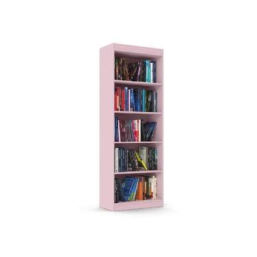 Imagem de Multiuso / Livreiro EN Com Nichos Organizadores Cor Rosa - PT