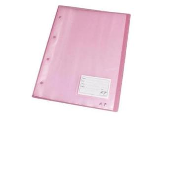 Imagem de Pasta Catálogo Pp C/ 30 Plásticos Médio Acp Rosa - Ref 1038