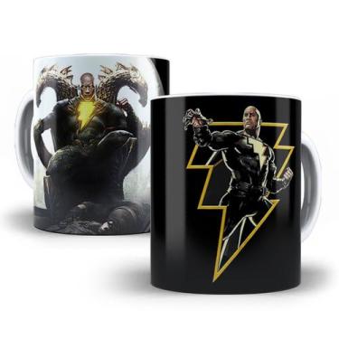 Imagem de Caneca Adão Negro DC Porcelana Personalizada Modelo 4 - Tio da Caneca