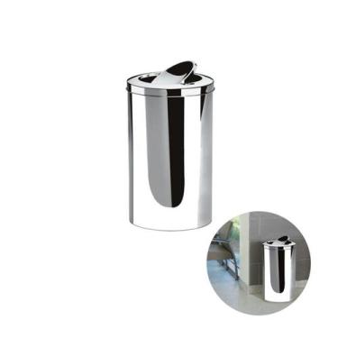 Imagem de Lixeira Inox 20 Litros Com Aro Basculante - Binnox
