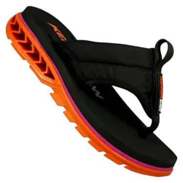 Imagem de Chinelo Kenner Rakka Dra-01 37 Preto/Laranja