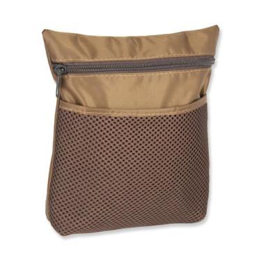 Imagem de Porta Objetos Médio Baú Moto Acessório Bolsinha Scooter - Jaspe Ateliê