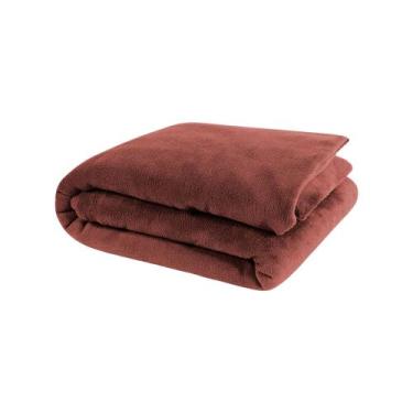 Imagem de Manta Soft Queen Quentinha Fleece Macia Inverno - to decorando, rose