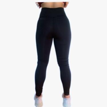 Imagem de Legging Suplex Poliamida - Amoresi.confeccoes, Preto, GG