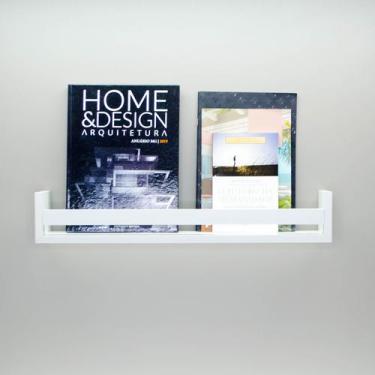 Imagem de kit 2 Prateleira MDF U multiuso Apoio decoração nicho 60cm - Norte Des