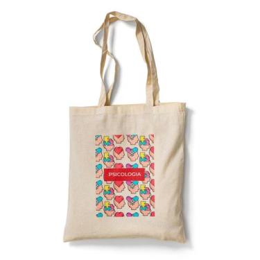 Imagem de Ecobag Bolsa Sacola Profissão Psicologia - Premium