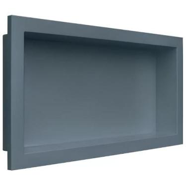 Imagem de Nicho Para Banheiro Modelo Tipo Porcelanato Parede Embutir 30x60cm Cor
