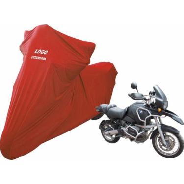 Imagem de Capa De Tecido Para Cobrir Moto BMW R 1100 GS - Mz, Vermelha