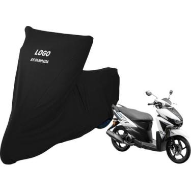 Imagem de Capa Para Cobrir Moto Yamaha Neo 125 Com Logo - Mz, Preta