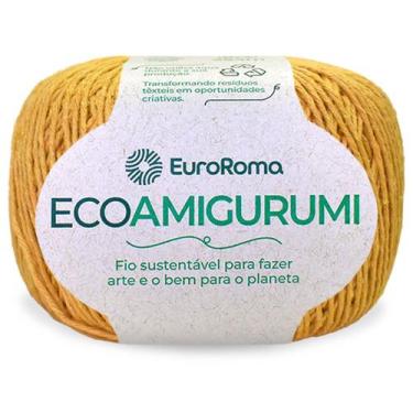 Imagem de Fio Ecoamigurumi Euroroma 254m Linha Amigurumi Várias Cores, 0470 - Mo