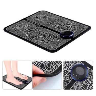 Imagem de Tapete Massageador Relaxa Musculos Reduz Dores Eletroestimulador Fisio