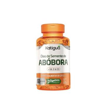 Imagem de Óleo De Semente De Abóbora + Vitamina E / Vitamina D3 60caps - Katiguá