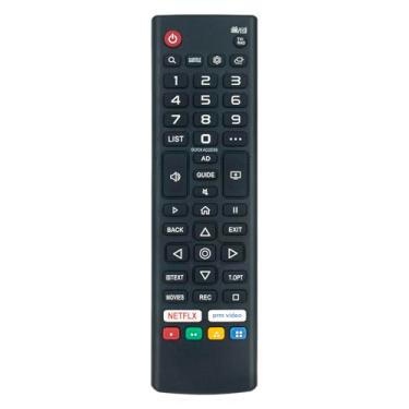 Imagem de AKB76037001 Controle remoto de substituição compatível com LG LCD LED TV/Q.Bell TV/Oscar TV/JCL TV/AVTEX Smart TV IHC13FA401 QT32WY73 QT50WX73 QT39WY73 QT45WX73 B219 W195TS W195TS W73 215TS WC. 249TS