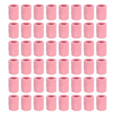 Imagem de PATIKIL Pulseiras esportivas, pacote com 24 faixas de suor absorventes de algodão felpudo para tênis, basquete, malhar, correr, rosa