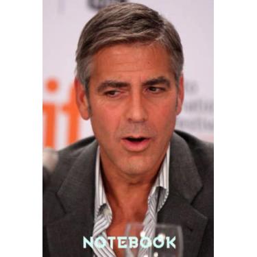 Imagem de Notebook : George Clooney Notebook for Taking Notes Writing Workbook for Fan Inexpensive Gift For Boys and Girls Type #535