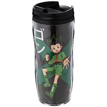 Imagem de ABYSTYLE Caneca de viagem com personagens de anime Hunter X Hunter 35 ml Anime Mangá Drinkware Home & Kitchen Merch Gift